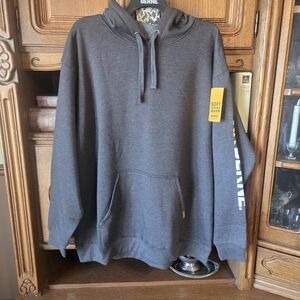 BERNE 2XL NWT Men's Gray Hoodie